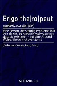 Ergotherapeut Notizbuch