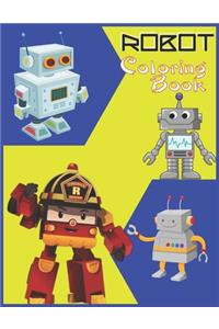 Robot Coloring Book