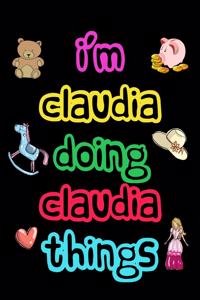 I'm Claudia Doing Claudia Things