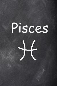 2020 Daily Planner Pisces Symbol Zodiac Sign Horoscope Chalkboard 388 Pages
