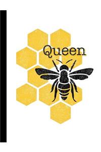 Honeycomb Queen Bee Composition Notebook