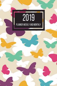 2019 Planner Weekly and Monthly