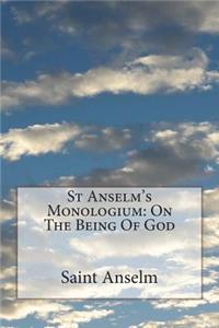St Anselm's Monologium