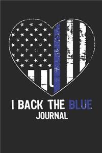I Back the Blue Journal