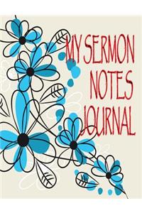 My Sermon Notes Journal