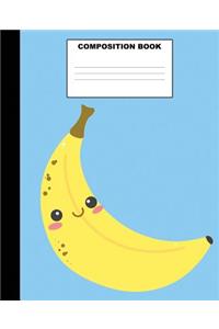 Banana Composition Book