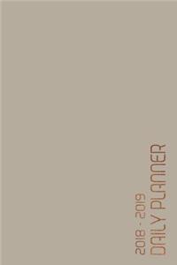 2018 - 2019 Daily Planner
