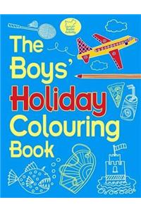 Boys' Holiday Colouring Book