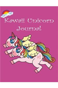 Kawaii Unicorn Journal