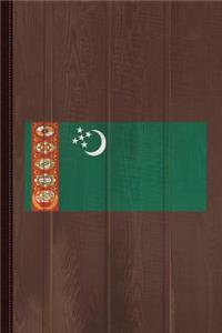 Turkmenistan Flag Journal Notebook