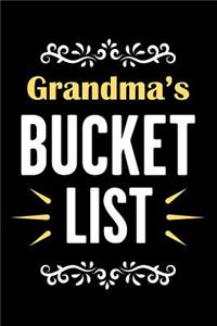 Grandma's Bucket List