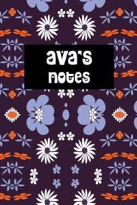 Ava's Notes