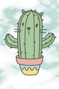 Cat Cactus Notebook