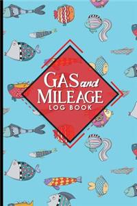 Gas & Mileage Log Book