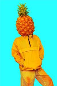 Pop Art Pineapple Bullet Journal