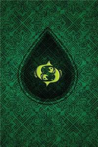 Monogram Pisces Journal