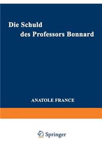 Schuld Des Professors Bonnard