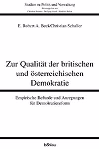 Zur Qualitat Der Britischen Und Osterreichischen Demokratie