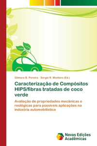 Caracterização de Compósitos HIPS/fibras tratadas de coco verde
