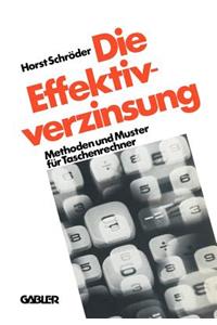 Die Effektivverzinsung