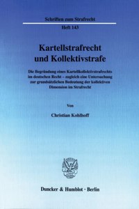 Kartellstrafrecht Und Kollektivstrafe