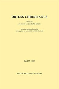 Oriens Christianus 77 (1993)