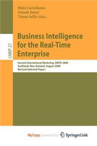 Business Intelligence for the Real-Time Enterprise