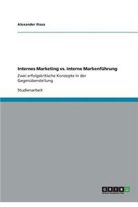 Internes Marketing vs. interne Markenführung