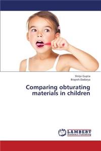 Comparing Obturating Materials in Children