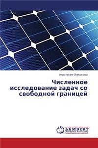 Chislennoe issledovanie zadach so svobodnoy granitsey