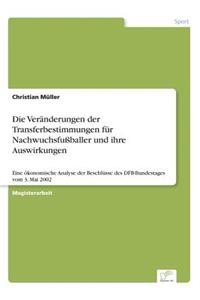 Die Veränderungen der Transferbestimmungen für Nachwuchsfußballer und ihre Auswirkungen