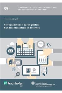 Reifegradmodell zur digitalen Kundeninteraktion im Internet.