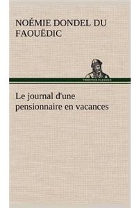 journal d'une pensionnaire en vacances