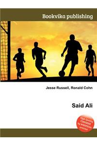 Said Ali