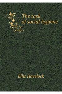 The task of social hygiene