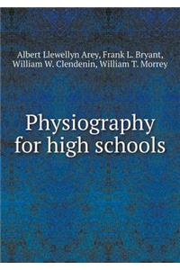 Physiography for High Schools
