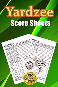 Yardzee Score Sheets