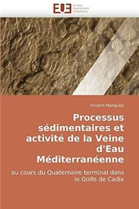 Processus Sédimentaires Et Activité de la Veine d''eau Méditerranéenne