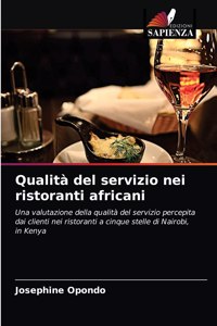 Qualità del servizio nei ristoranti africani