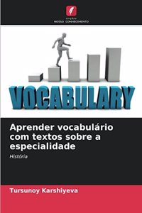 Aprender vocabulário com textos sobre a especialidade