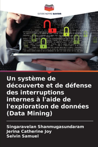 système de découverte et de défense des interruptions internes à l'aide de l'exploration de données (Data Mining)