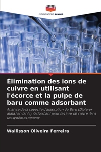 Élimination des ions de cuivre en utilisant l'écorce et la pulpe de baru comme adsorbant
