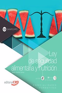 Ley de seguridad alimentaria y nutricion (SANP019PO). Especialidades formativas