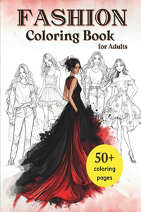 Fashion Coloring Book for Adults