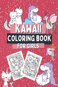 Kawaii Coloring Book For Girls