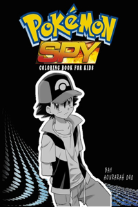 Spy Pokemon coloring book for kids
