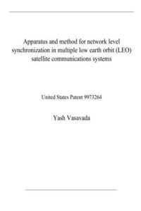 Apparatus and method for network level synchronization in multiple low earth orbit (LEO) satellite communications systems