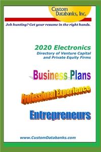 2020 Electronics Directory of Venture Capital and Private Equity Firms