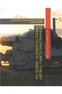 Demand and Supply Theory Predicts Roboitc Needs on