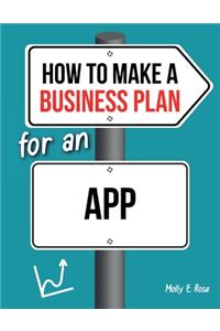 How To Make A Business Plan For An App
